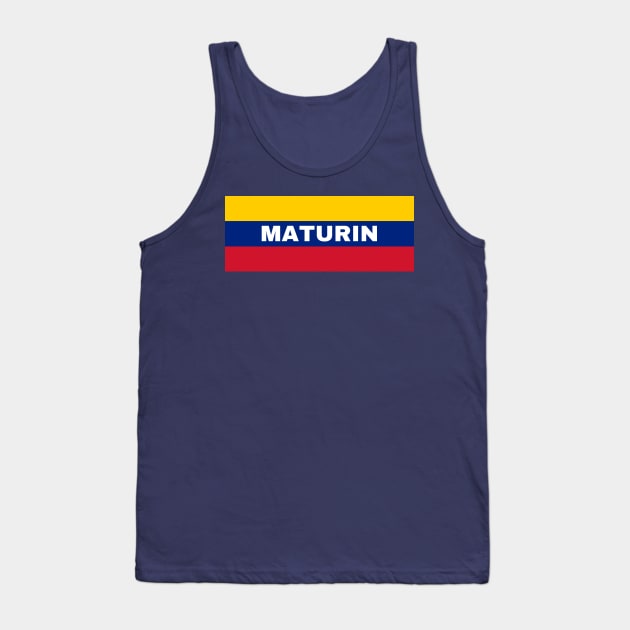 Maturin City in Venezuelan Flag Colors Tank Top by aybe7elf